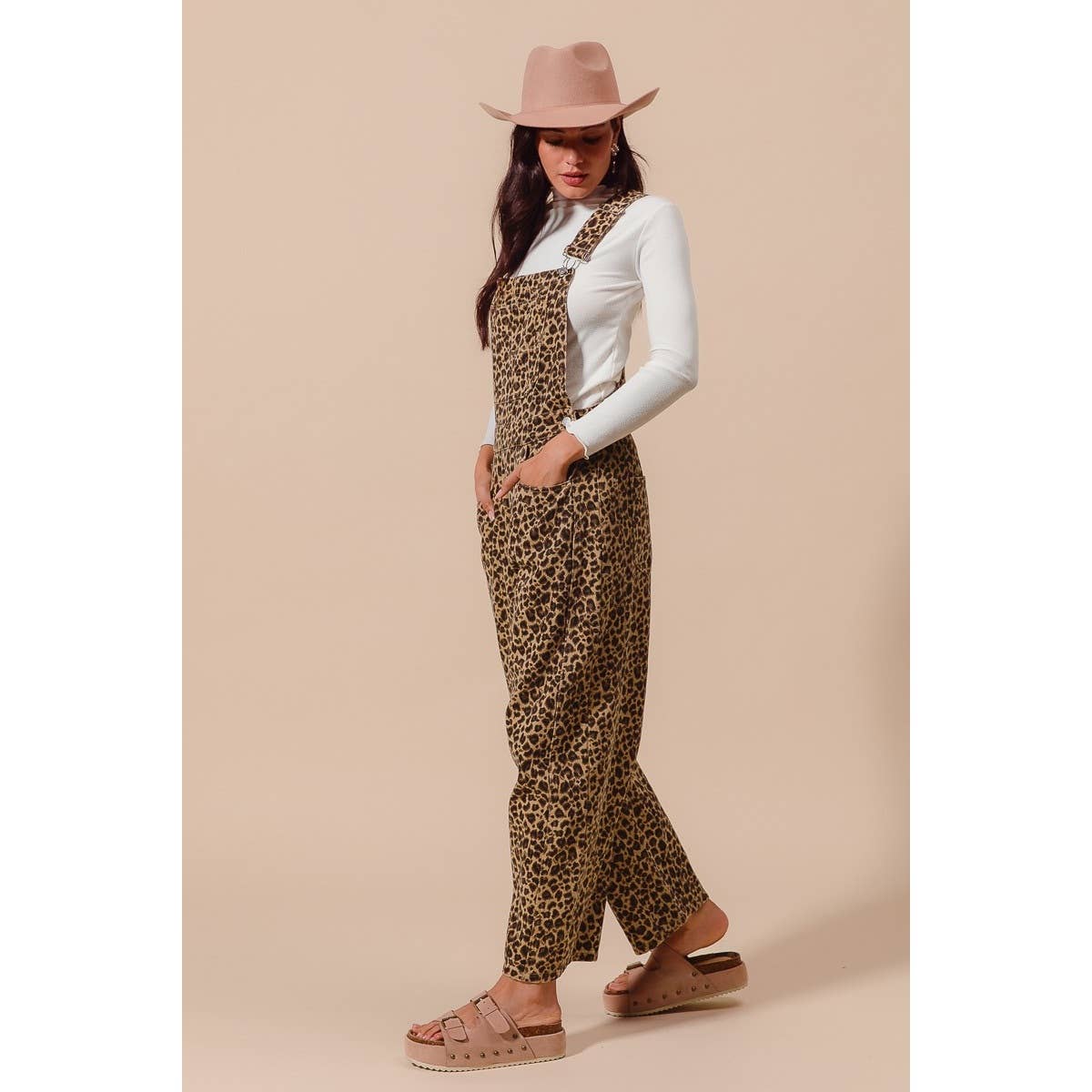 Leopard Love Overalls