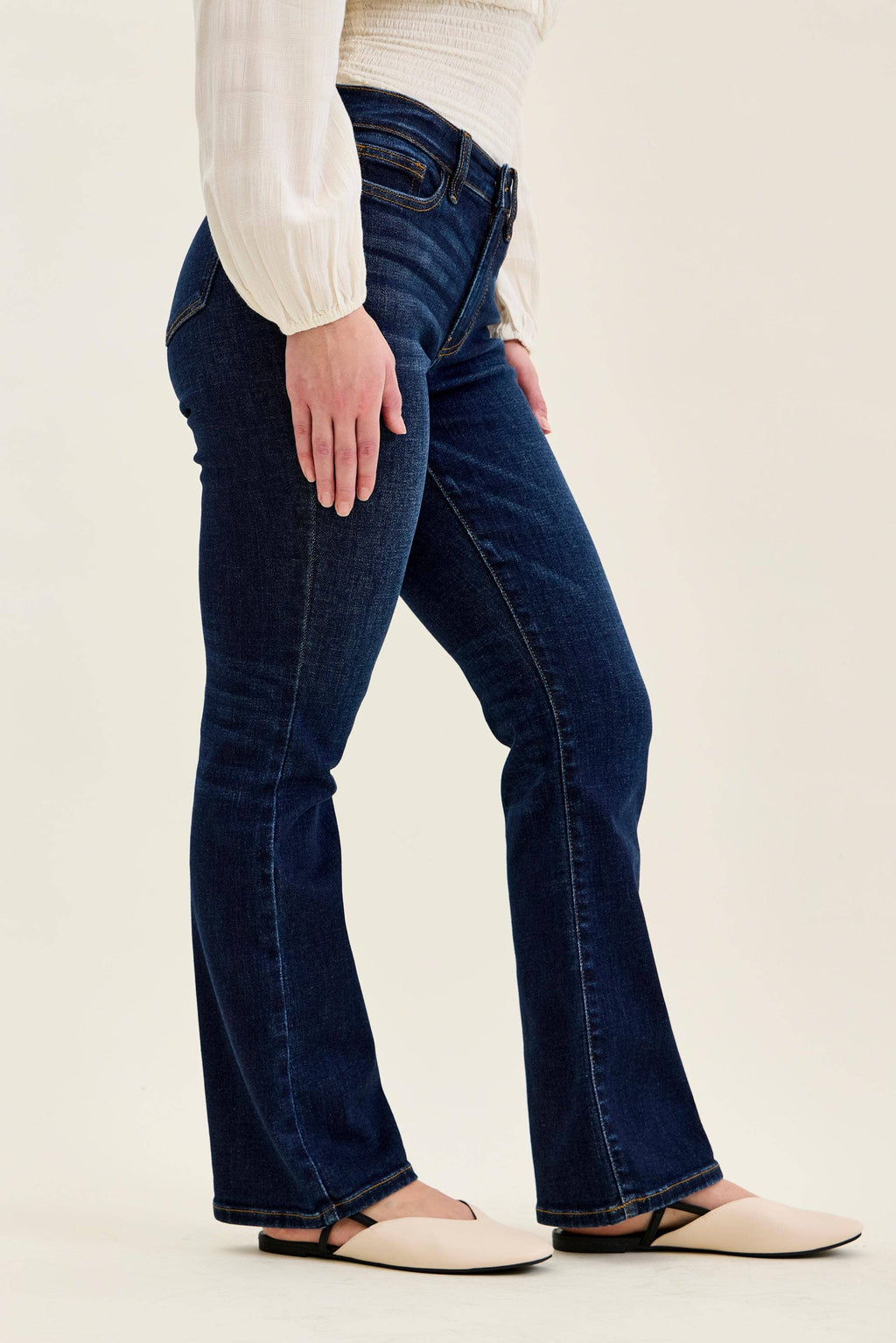 Petite Dark Wash Bootcut