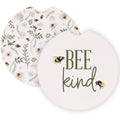 Bee Kind Daisies Bees - Car Coasters