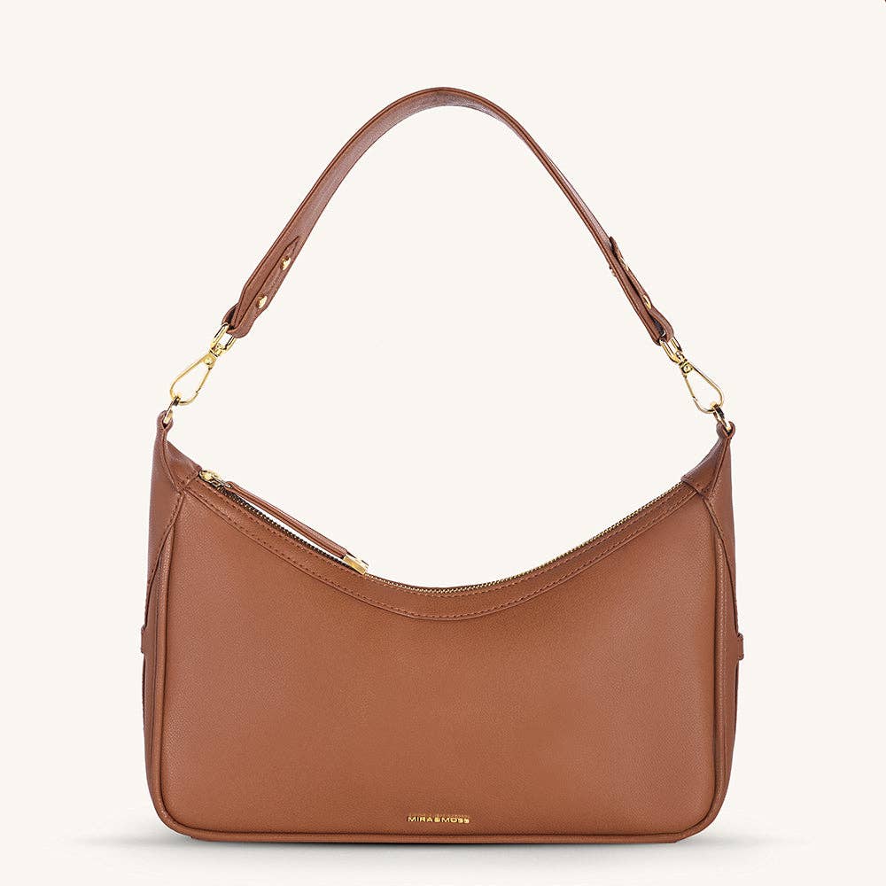 Mira & Moss Celeste Shoulder Bag - Tan: TAN