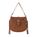 Yellowstone Westbrook Suede Leather Bag in Amber Dusk: Amber Dusk