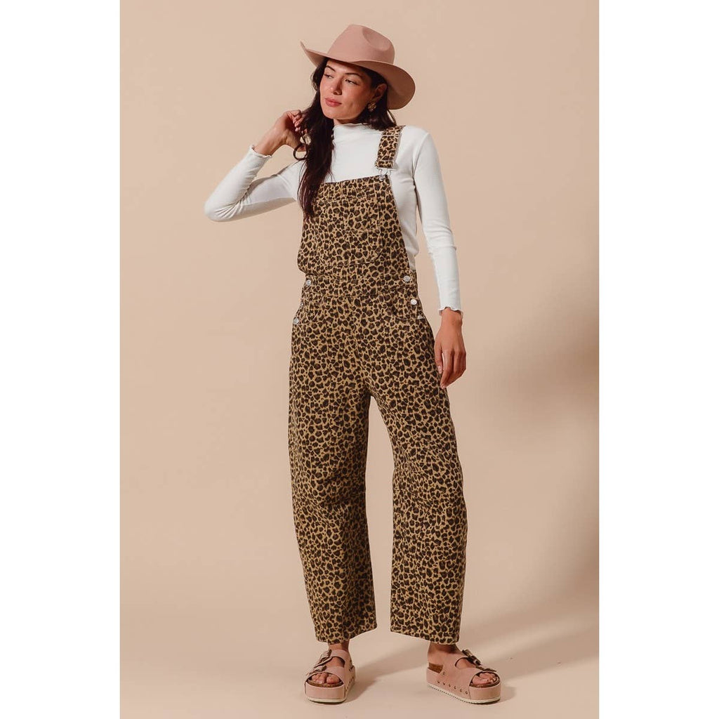 Leopard Love Overalls