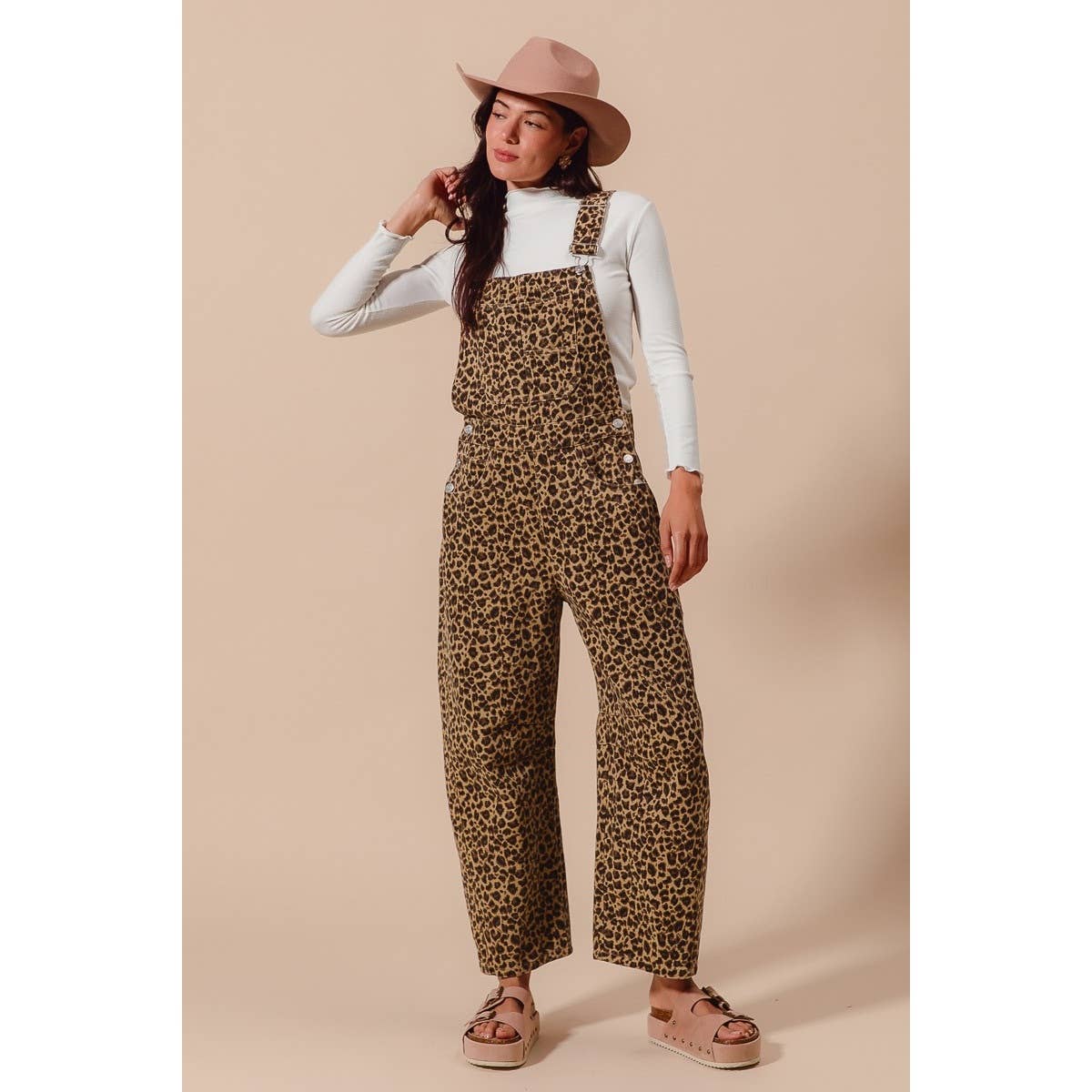 Leopard Love Overalls
