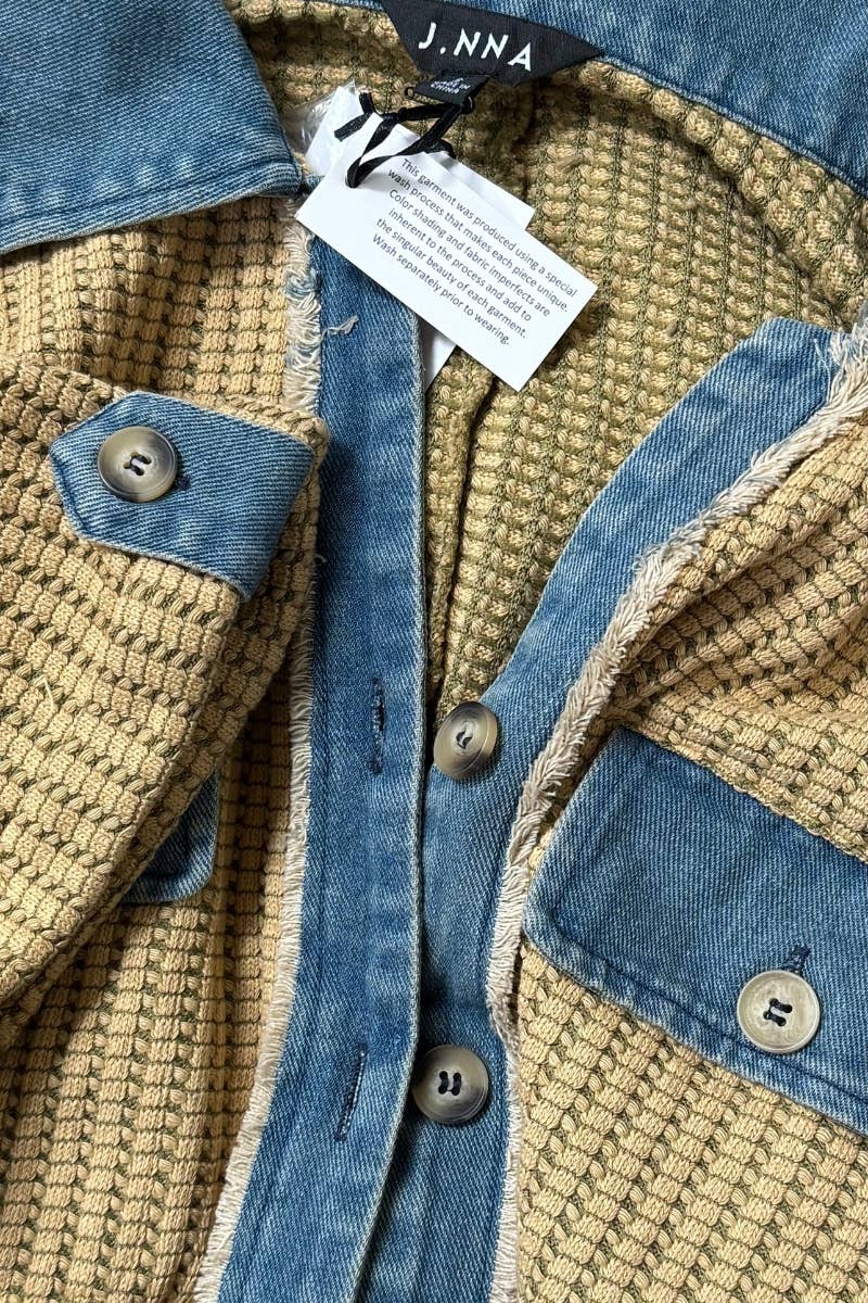 Retro-Remix Waffle Romper: ASH OLIVE