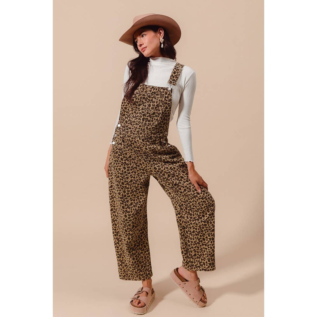 Leopard Love Overalls