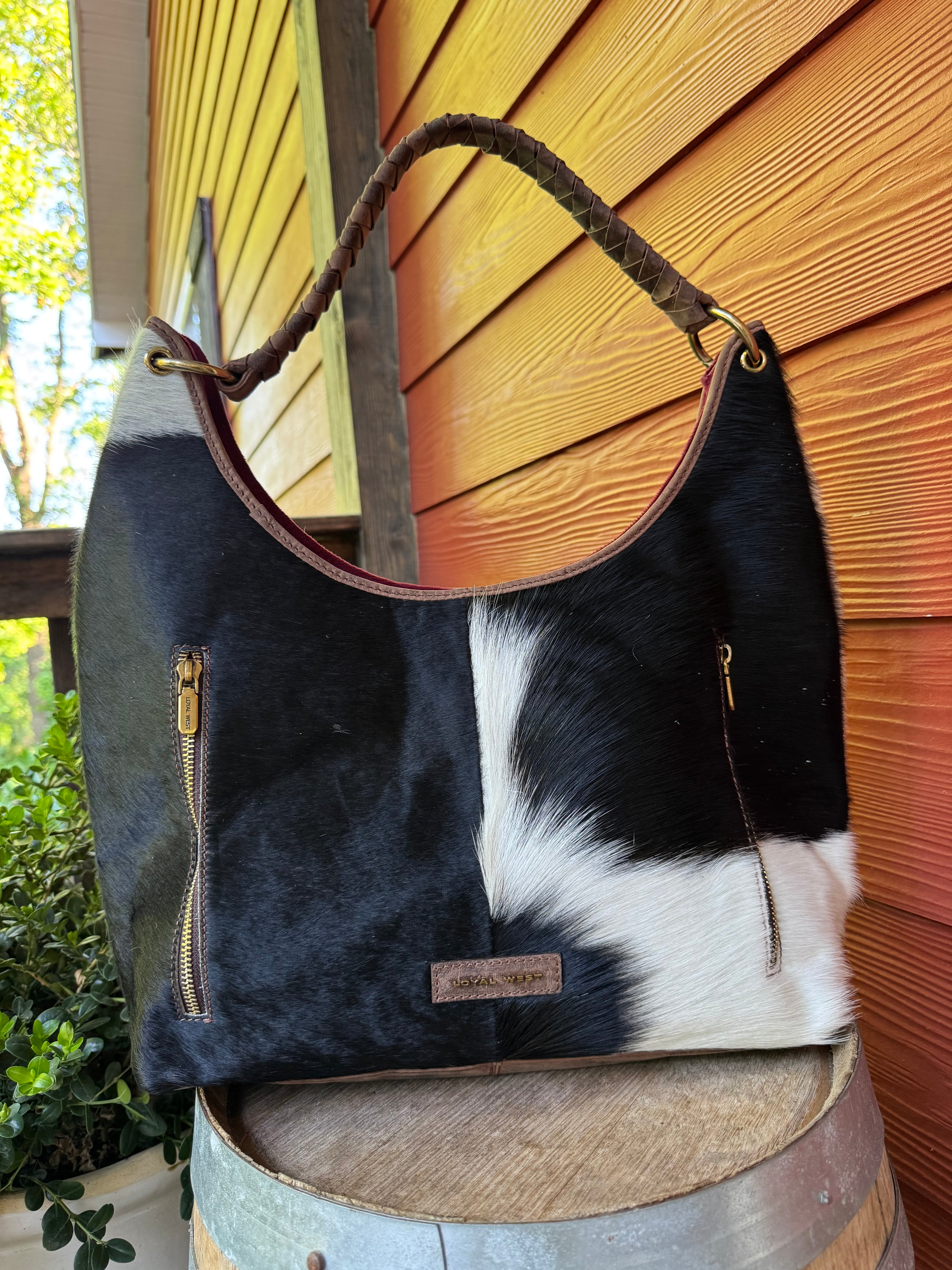Loyal West Large Purse - Cowhide & Calfskin