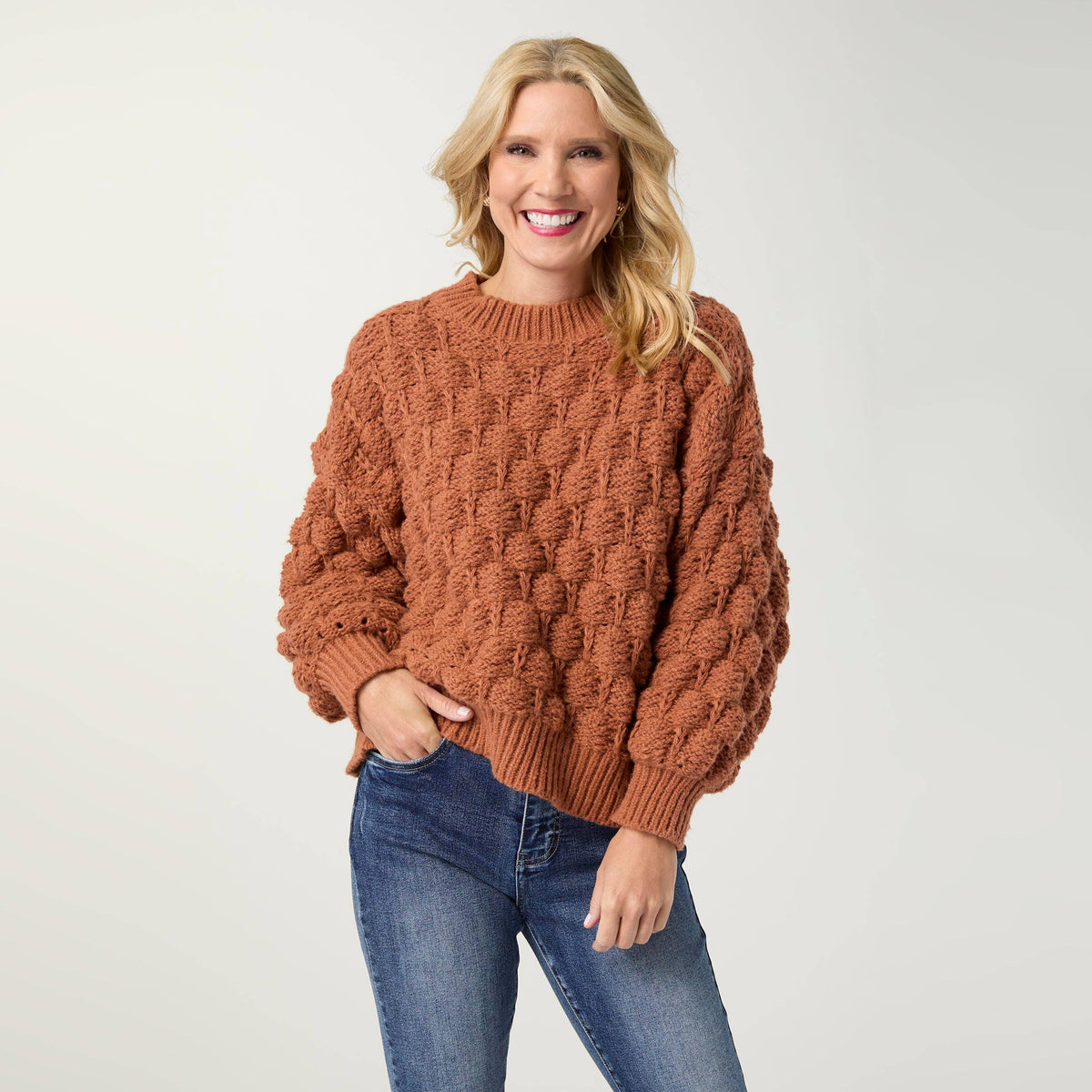 Cornelia Chunky Cable Knit Sweater