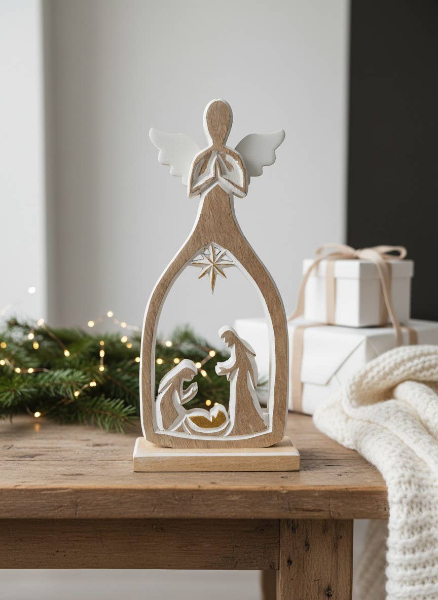 Nativity Angel 14x7in