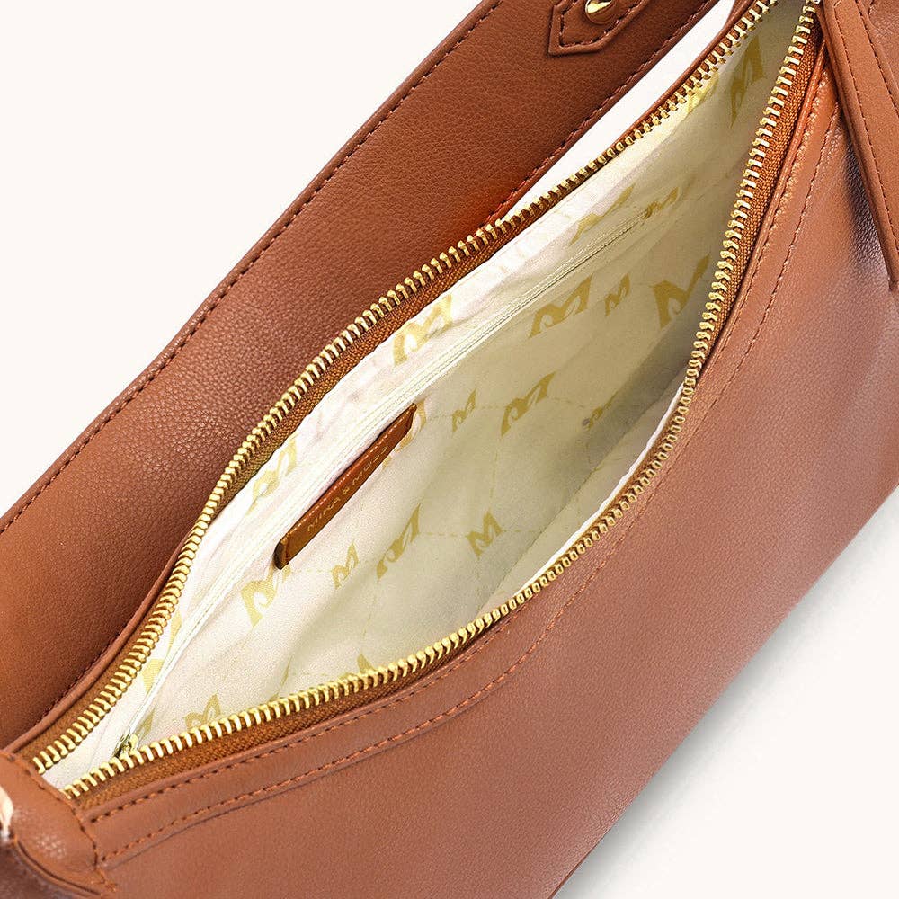 Mira & Moss Celeste Shoulder Bag - Tan: TAN