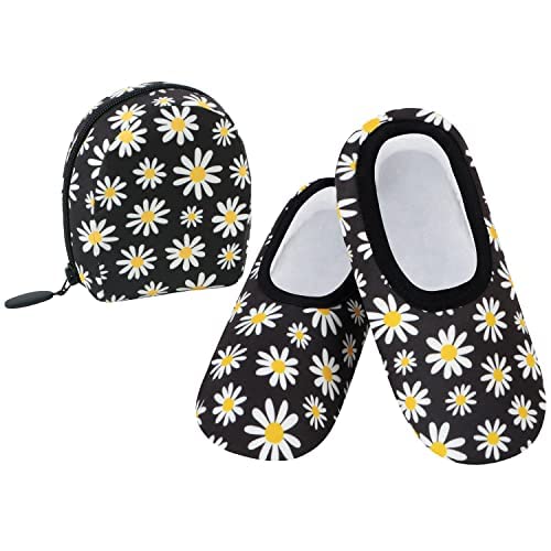 Womens Skinnies With Travel Pouch Slippers