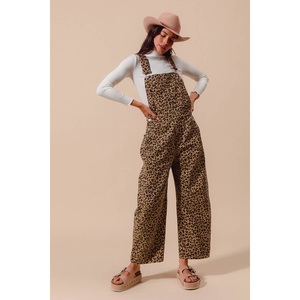 Leopard Love Overalls