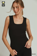 Double Lined Scoop Neck Camisole