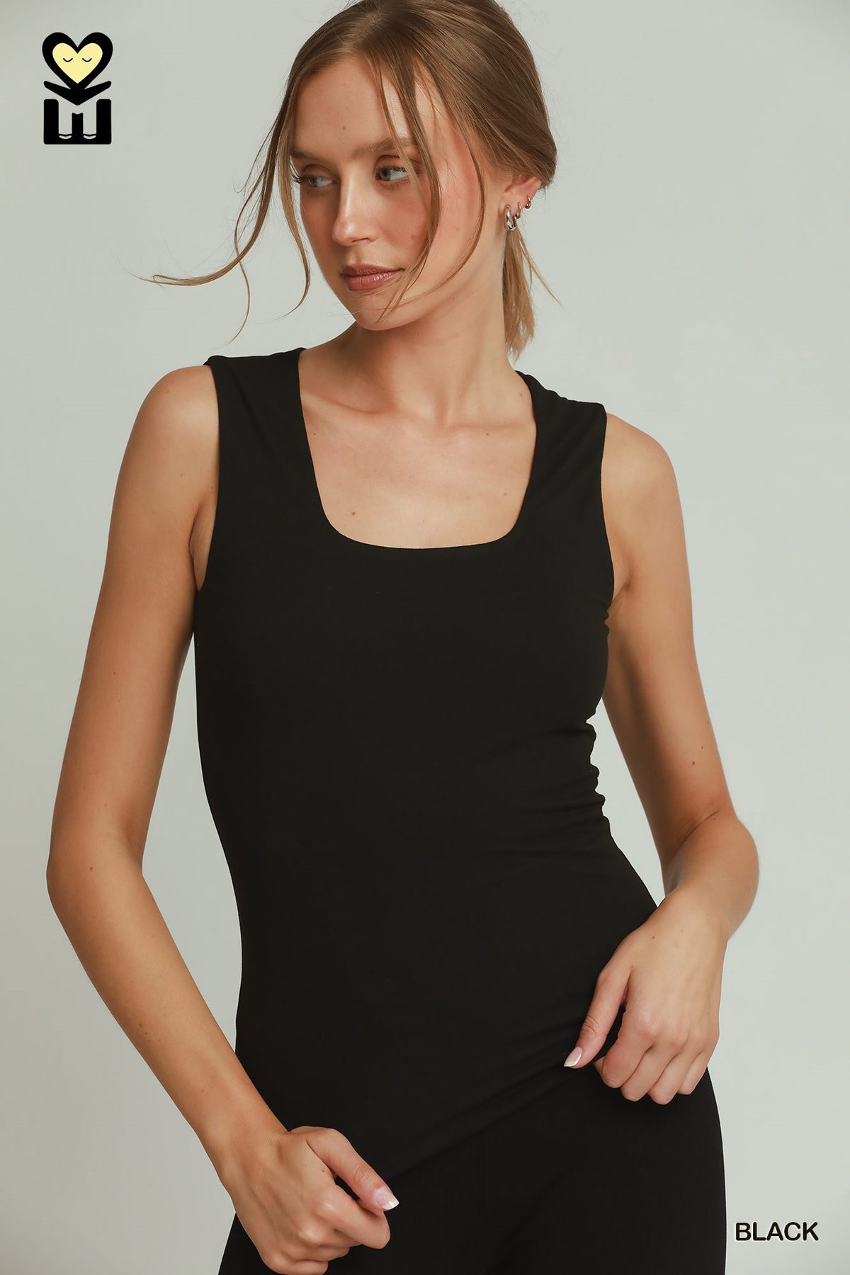 Double Lined Scoop Neck Camisole