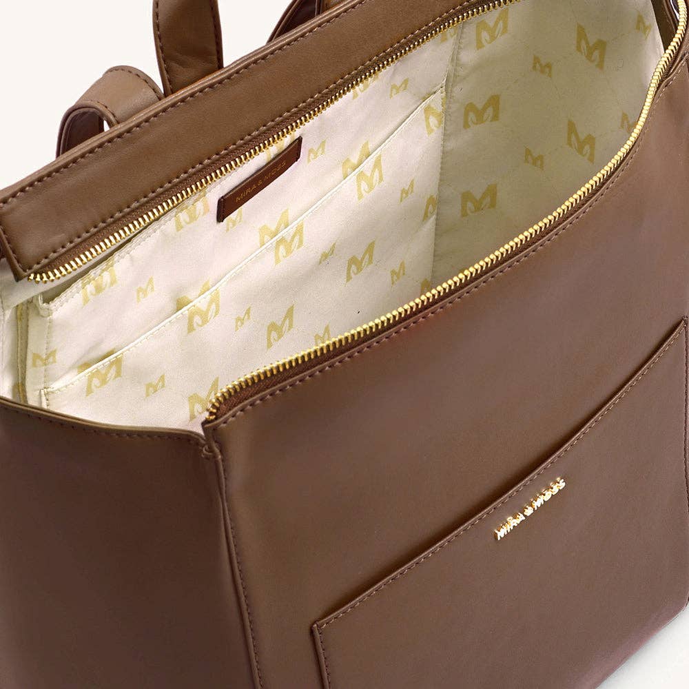 Mira & Moss Phoenix Backpack - Chocolate Latte: CHOCLATE LATTE
