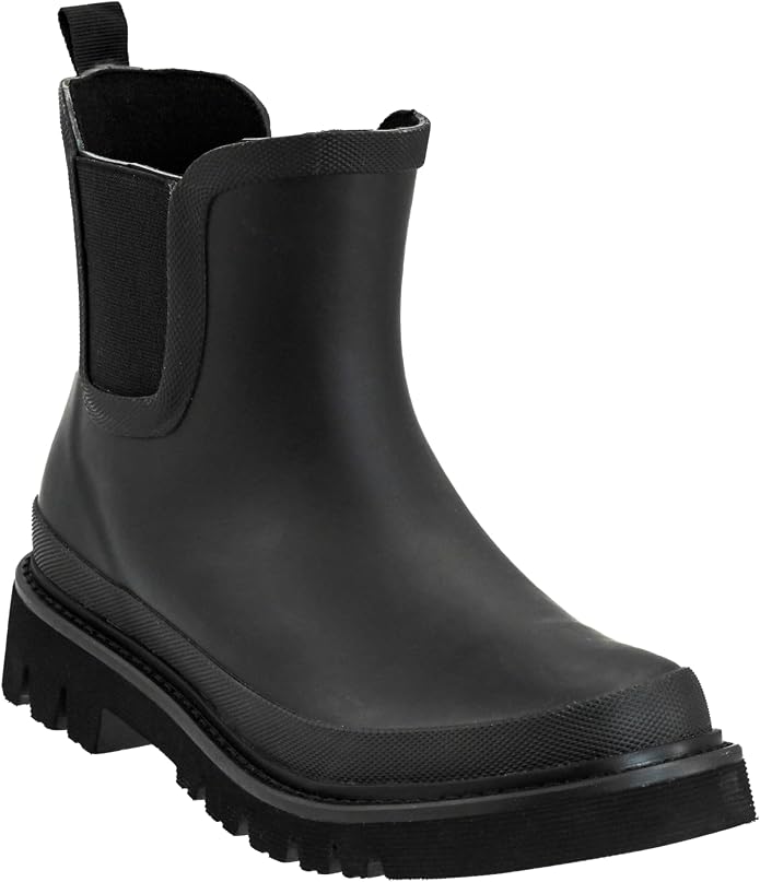 Corkys Hey Girl Drizzle Rain Booties - Black
