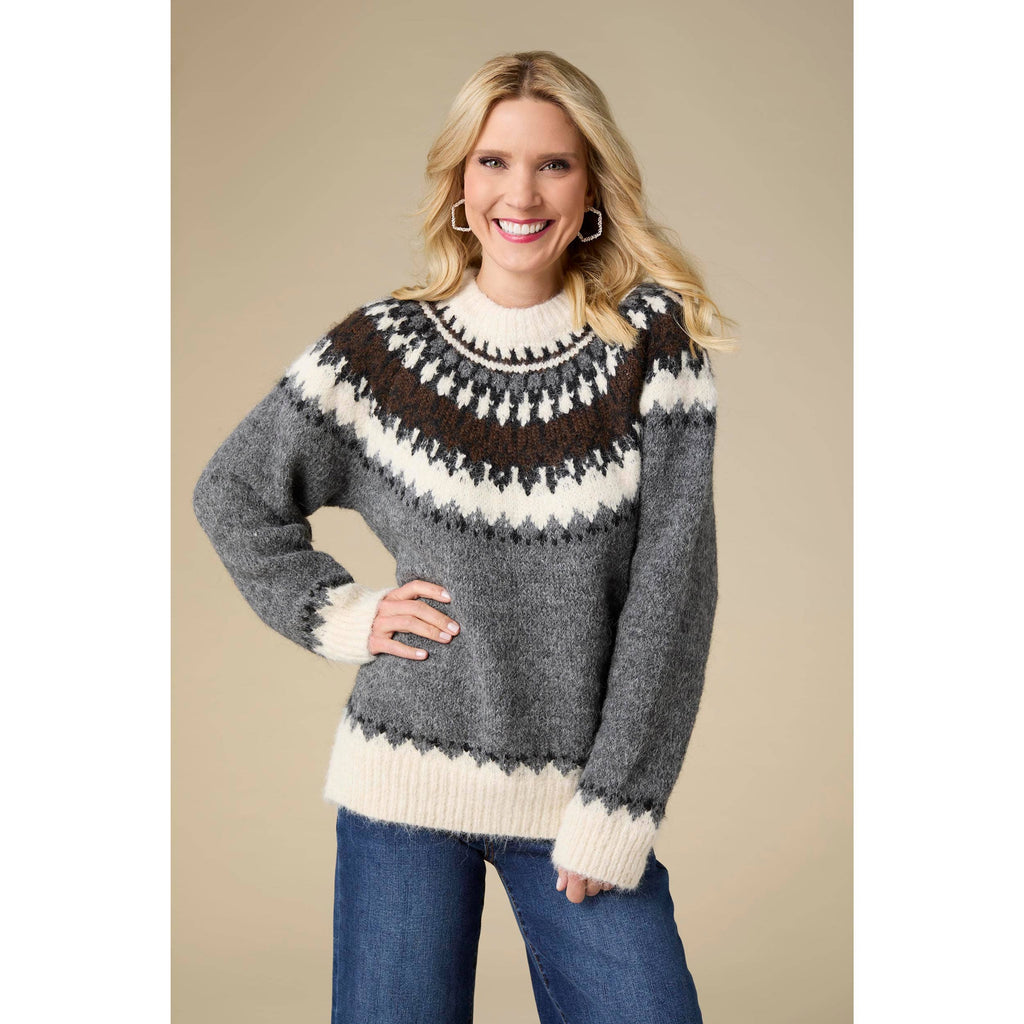Perissa Heavy Mock Neck Sweater