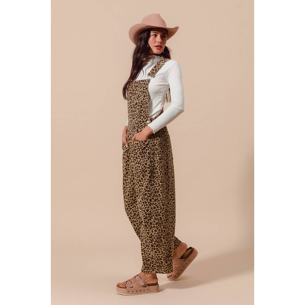 Leopard Love Overalls