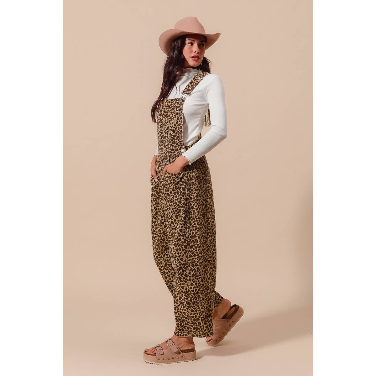 Leopard Love Overalls
