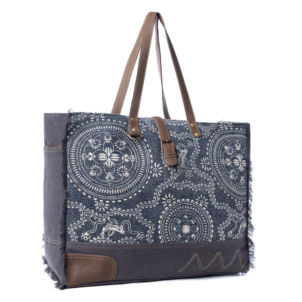 Sylvan Blue Weekender Bag: Sylvan Blue