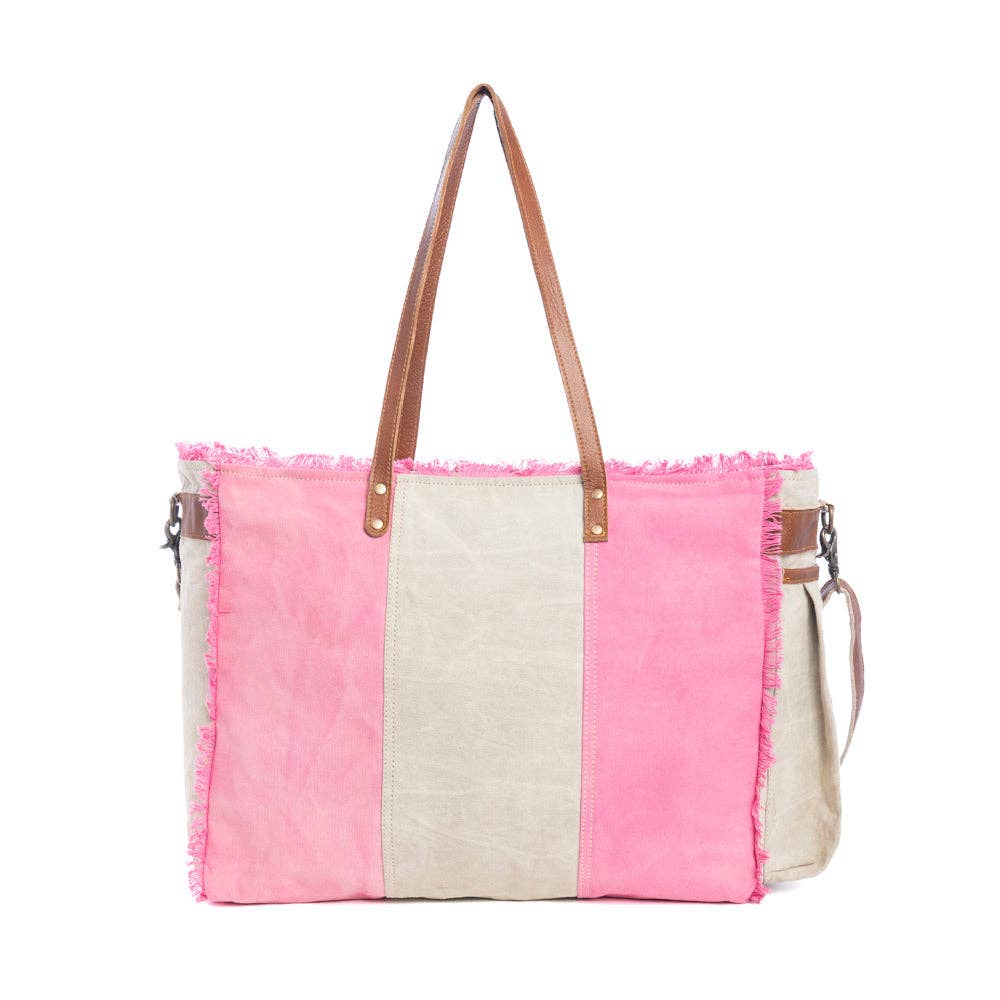 Queen Creek Weekender Bag in Pink: Luscious Pink
