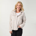Sackett Lightweight Flannel Shirt with Fringe