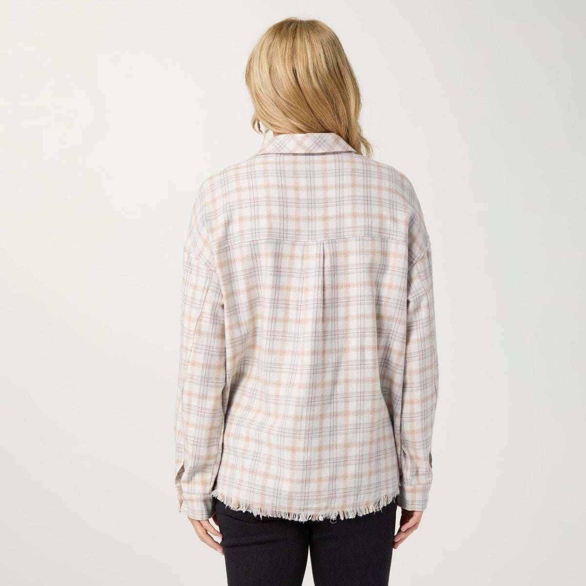 Sackett Lightweight Flannel Shirt with Fringe