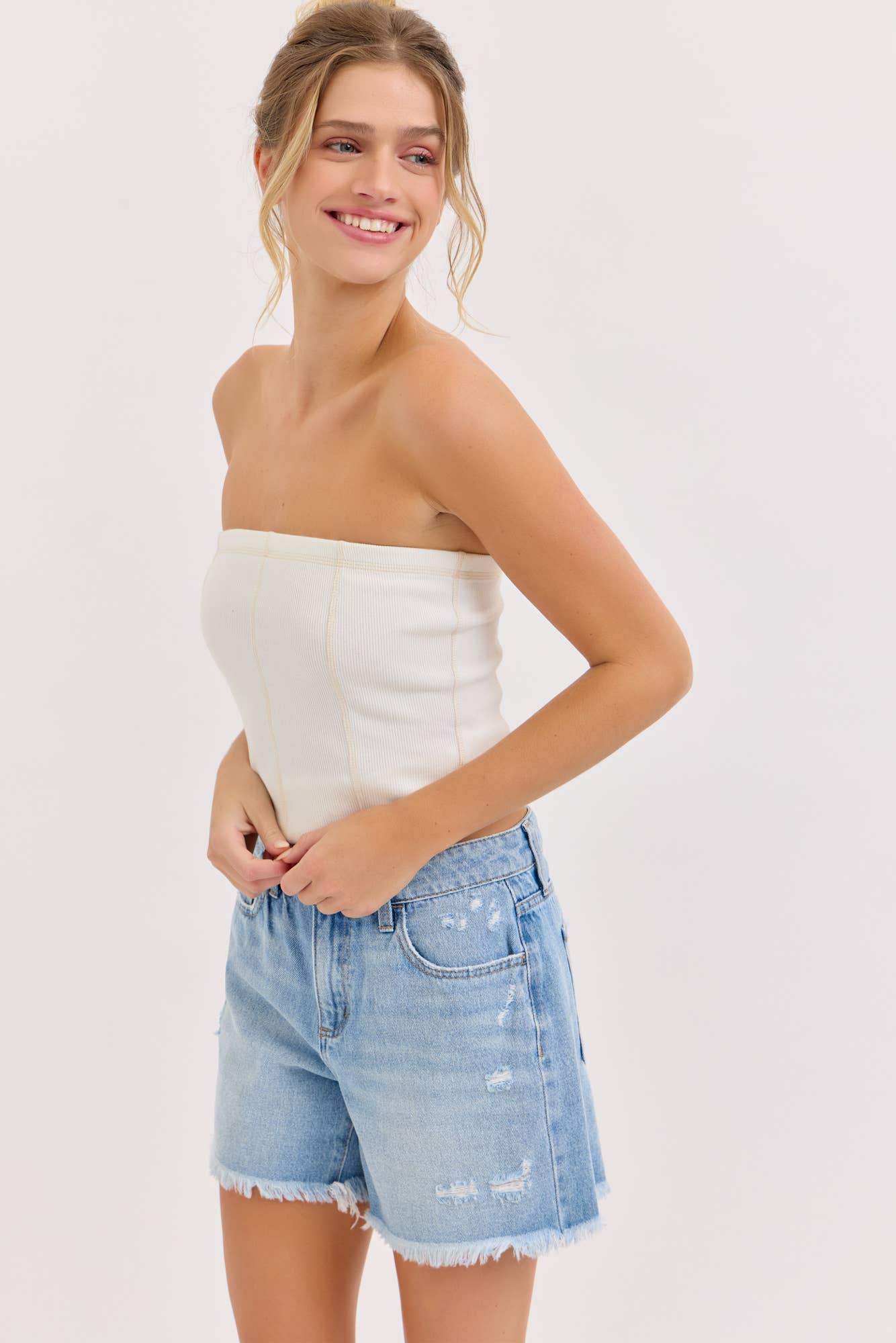Cello Mid Rise BF Short