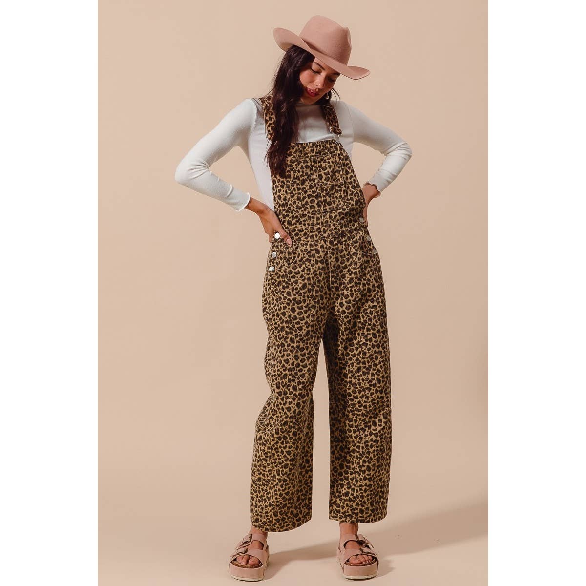 Leopard Love Overalls