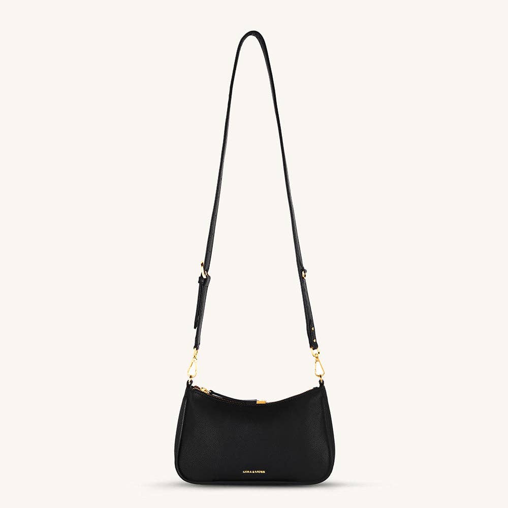 Mira & Moss Madisson Crossbody Bag - Black: BLACK