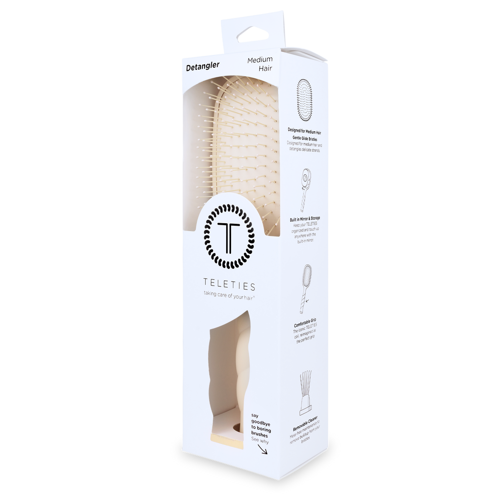 Detangler Hair Brush for Medium Hair - Tan