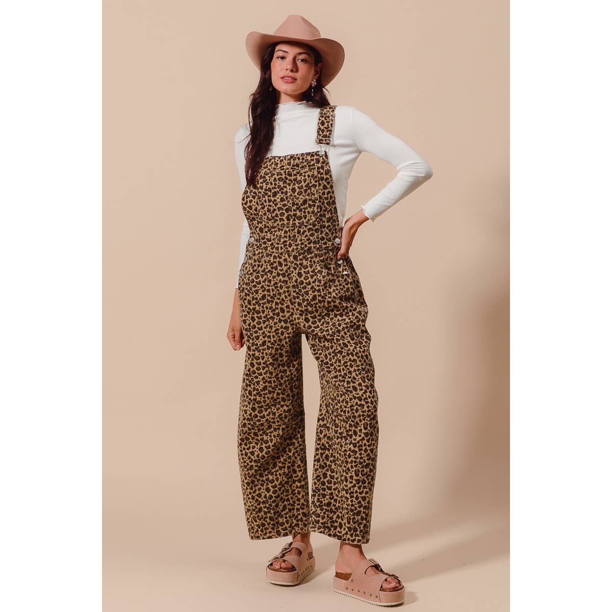 Leopard Love Overalls