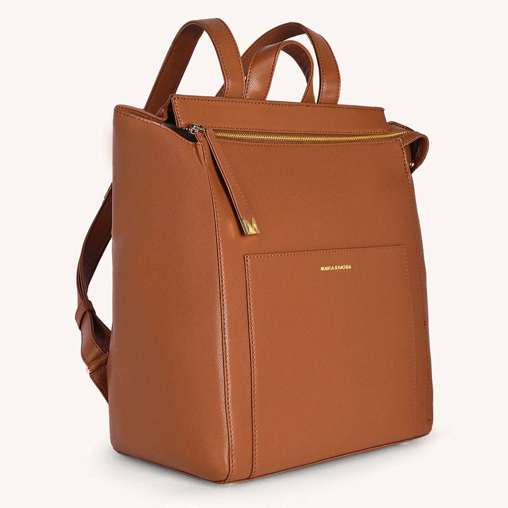 Mira & Moss Phoenix Backpack - Tan: TAN