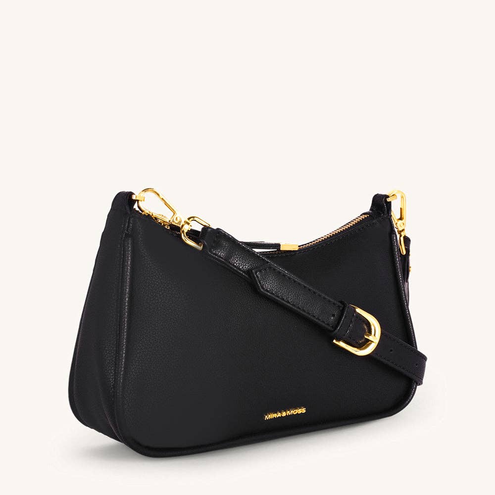 Mira & Moss Madisson Crossbody Bag - Black: BLACK