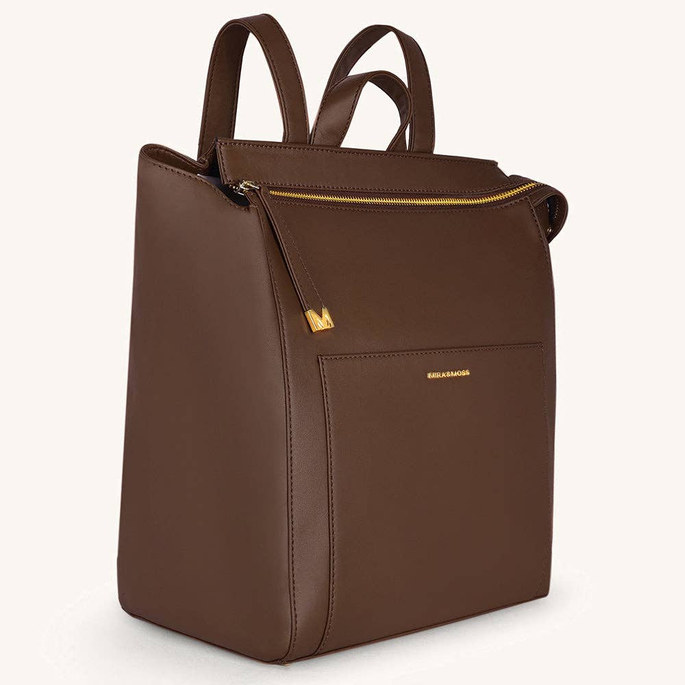 Mira & Moss Phoenix Backpack - Chocolate Latte: CHOCLATE LATTE