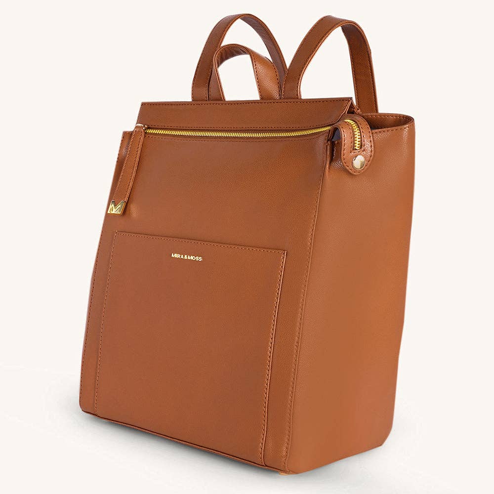 Mira & Moss Phoenix Backpack - Tan: TAN