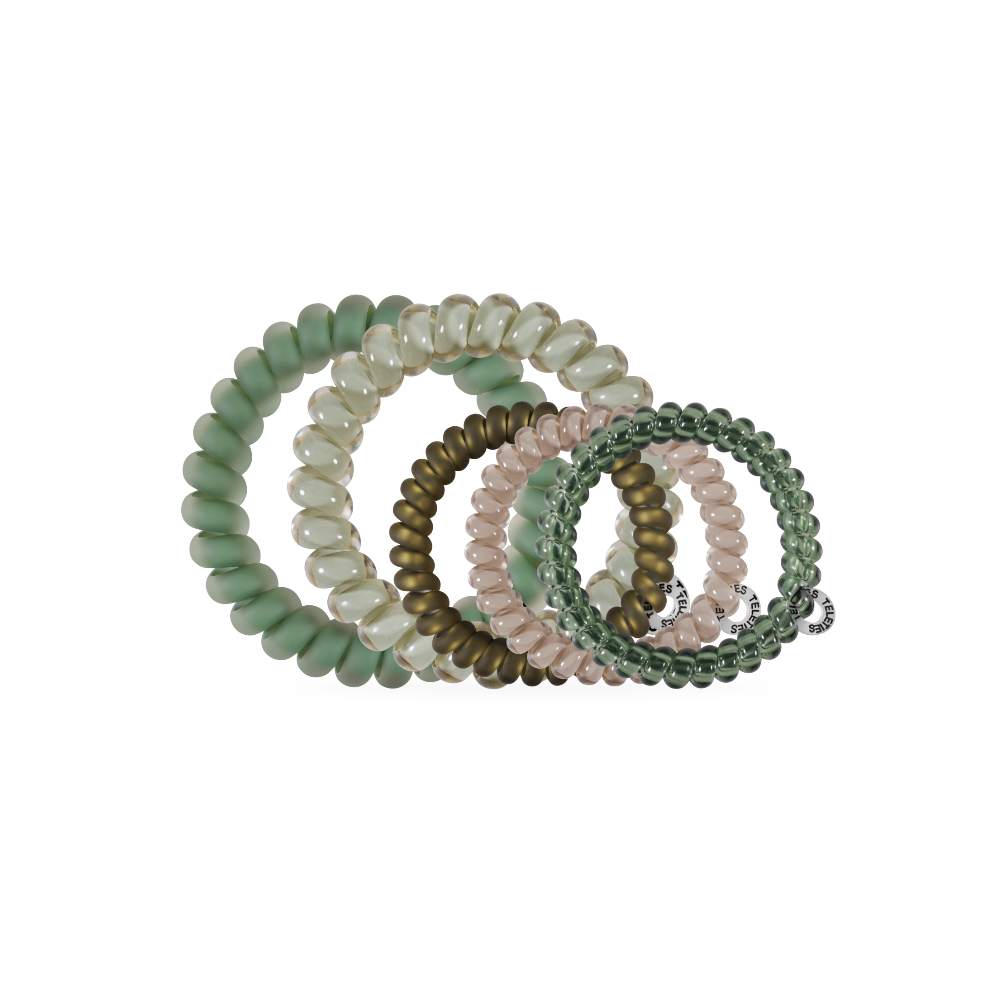 Mossy Moments Mixed Hair Ties