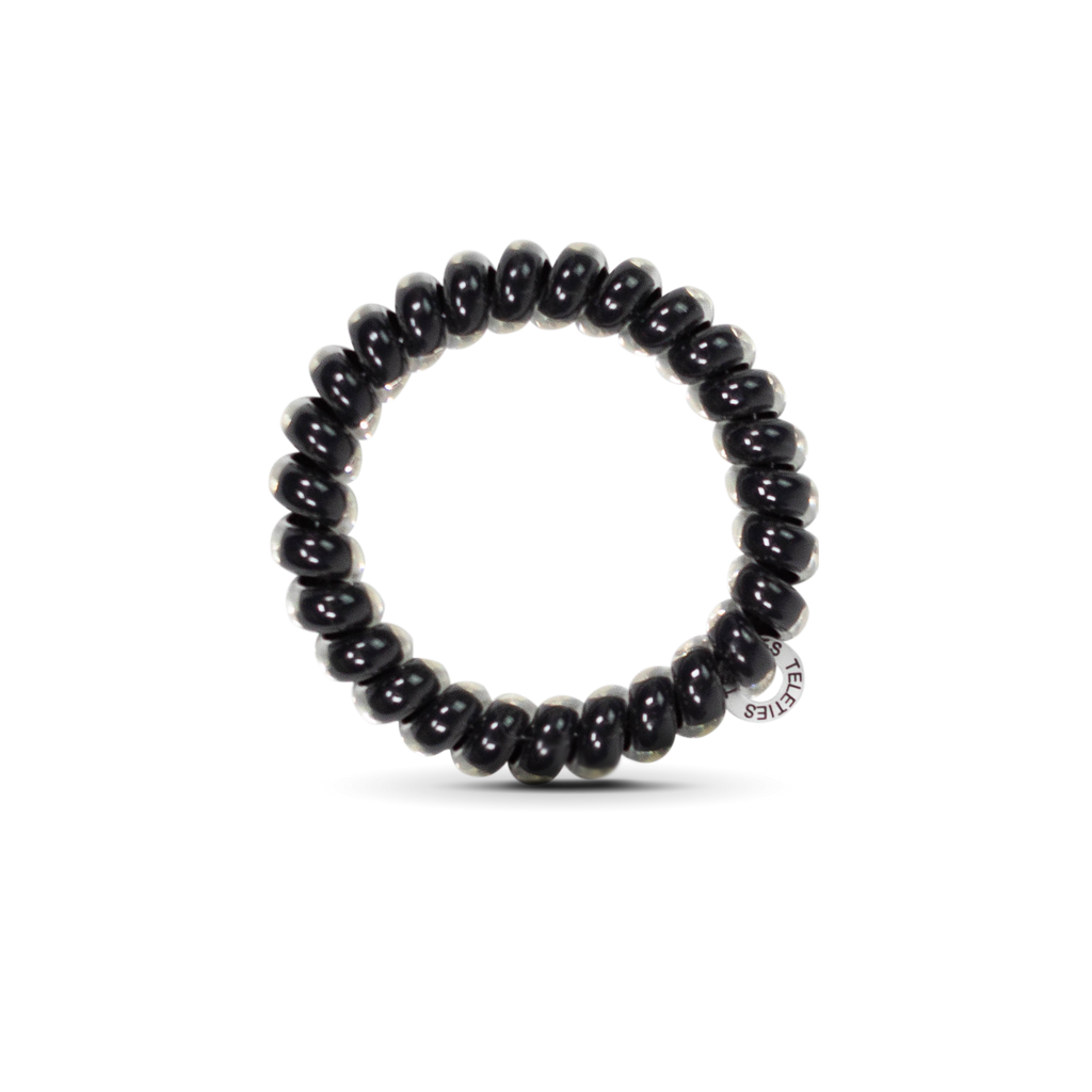 Spiral Hair Coils | Large | Jet Black Hair Ties