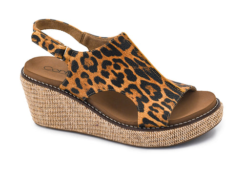 Corkys Carley Wedge - Leopard