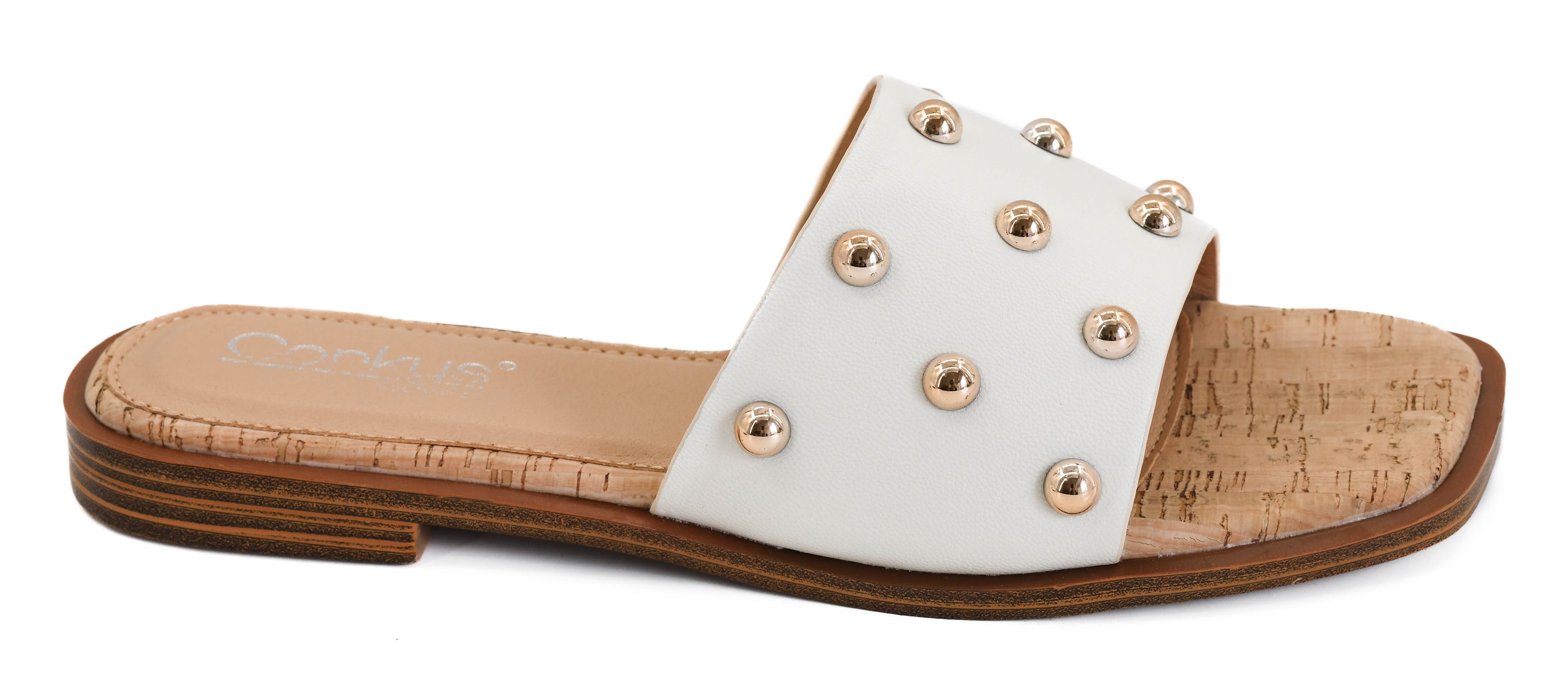 Corkys Come Aboard Sandals - White