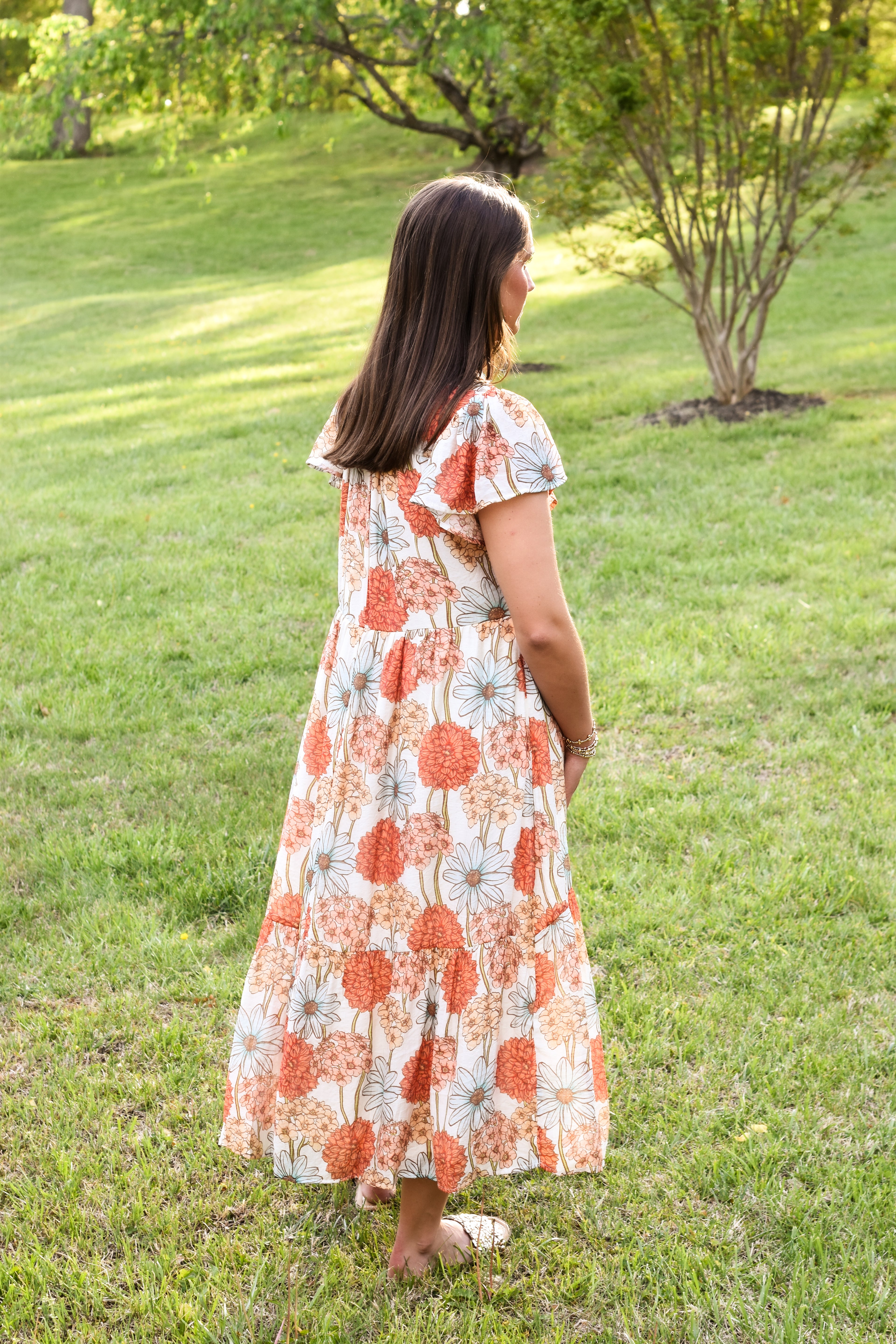 Umgee Mix Floral Button-Front Midi Dress – Shugga Britches Bakery & Boutique LLC