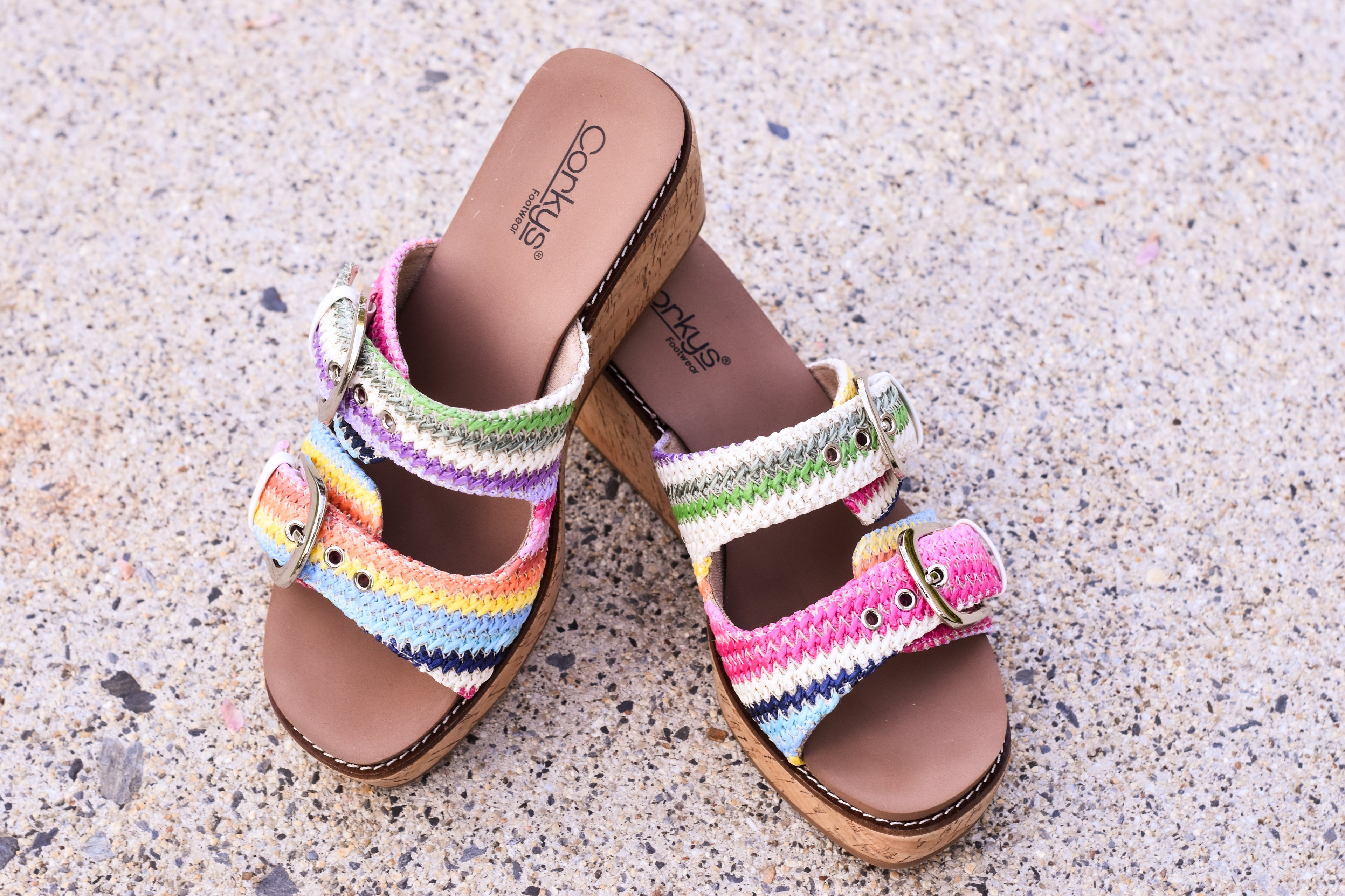 Corkys Manifest Wedge - Multi