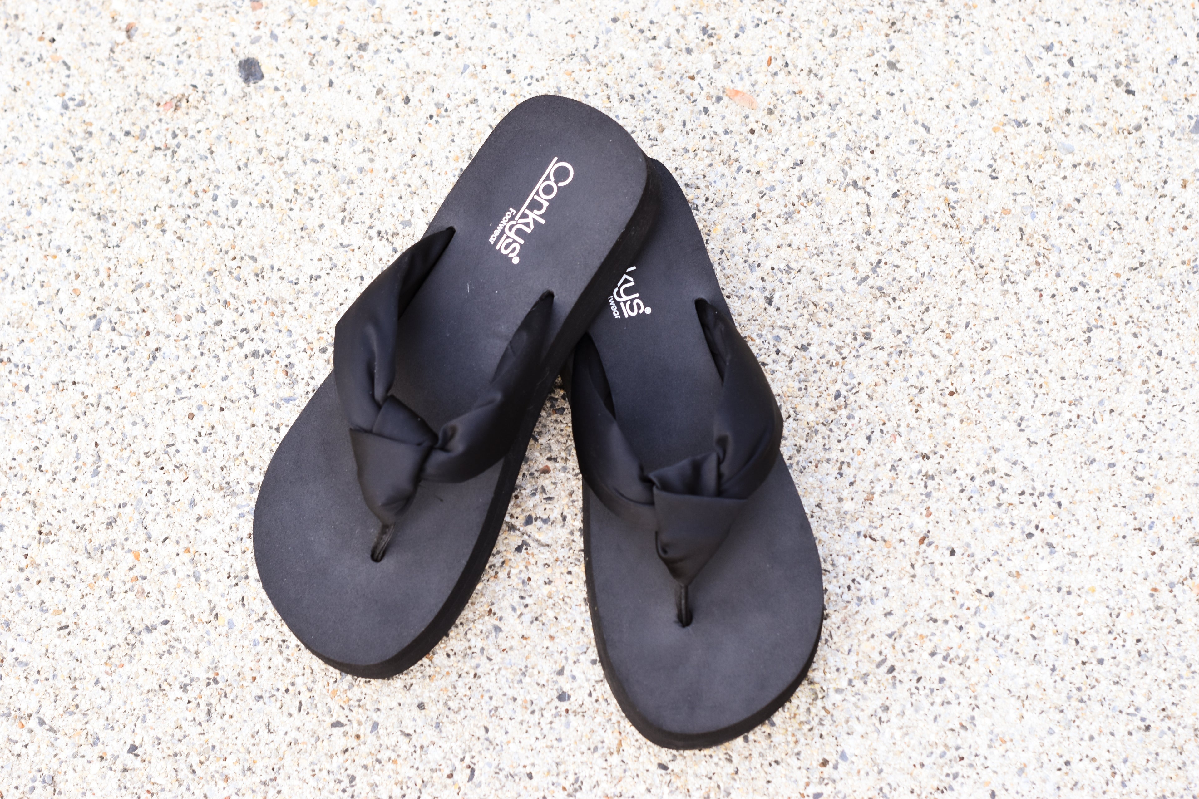 Corkys You Go Girl Flipflops - Black