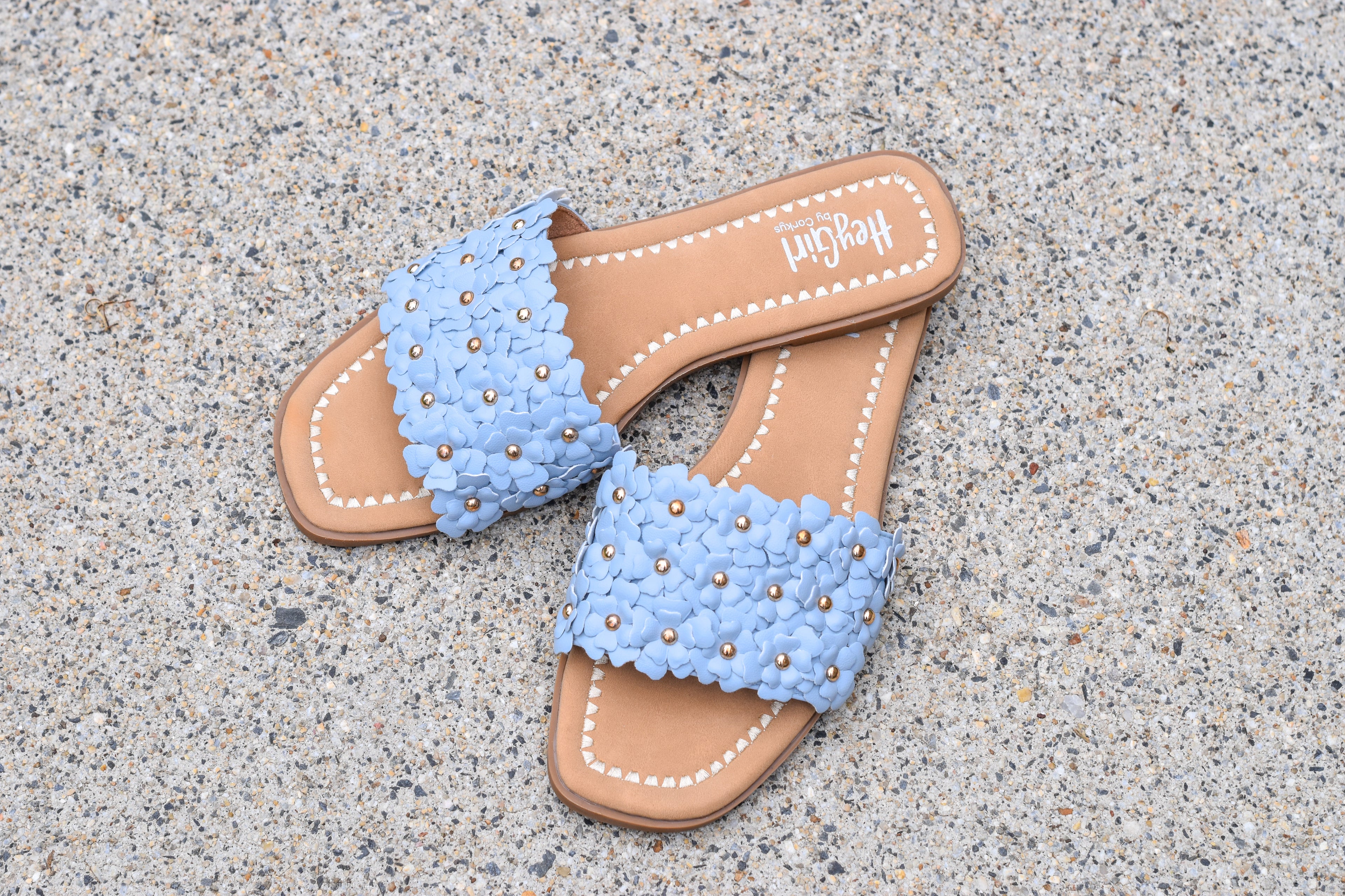 Corkys Spring Fever Sandals - Light Blue