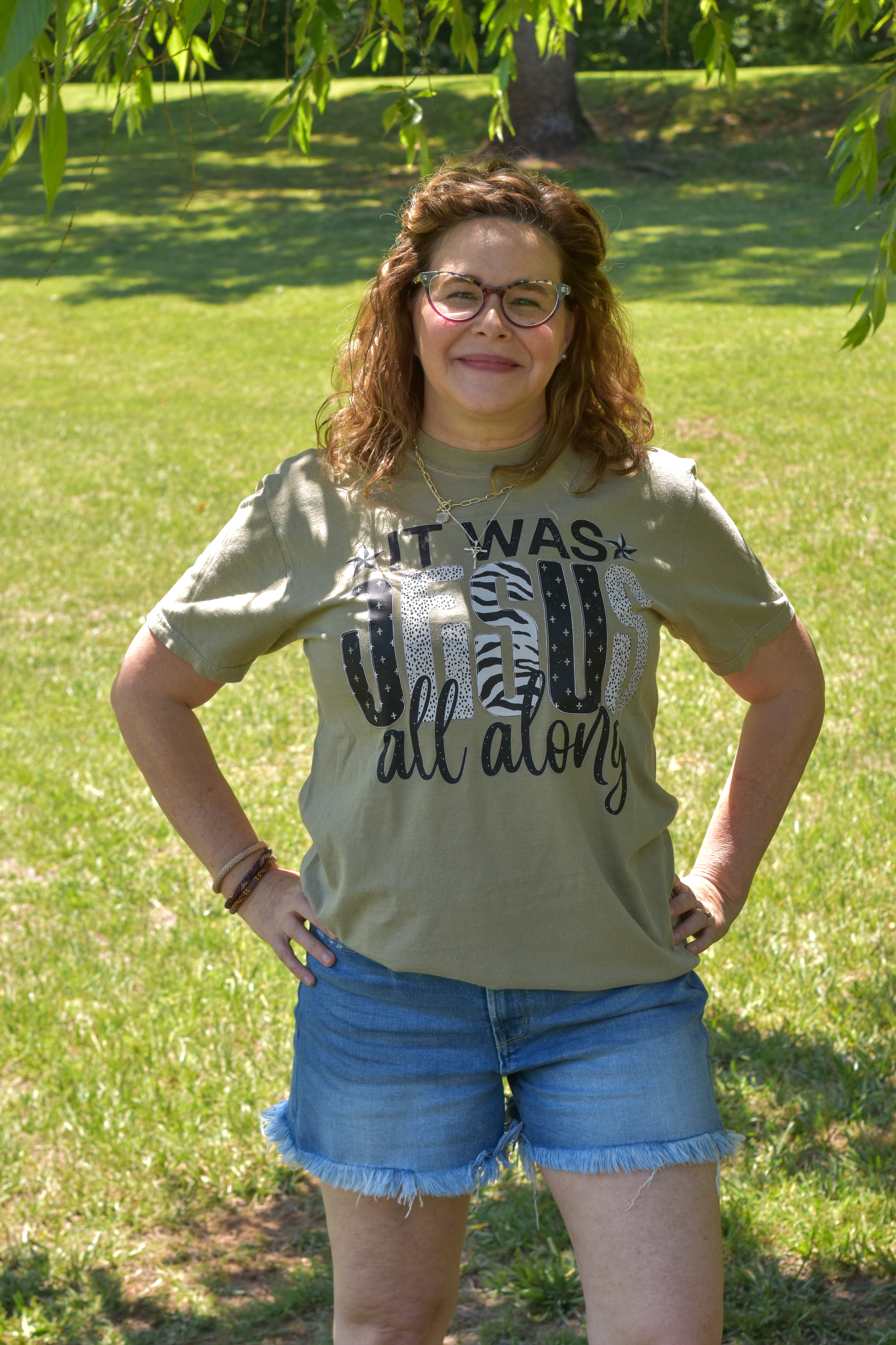 It was Jesus all along tee