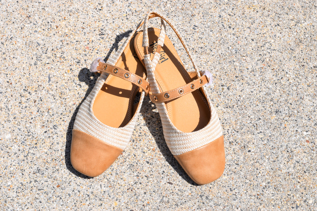 Corkys Poker Face Slingback Flat