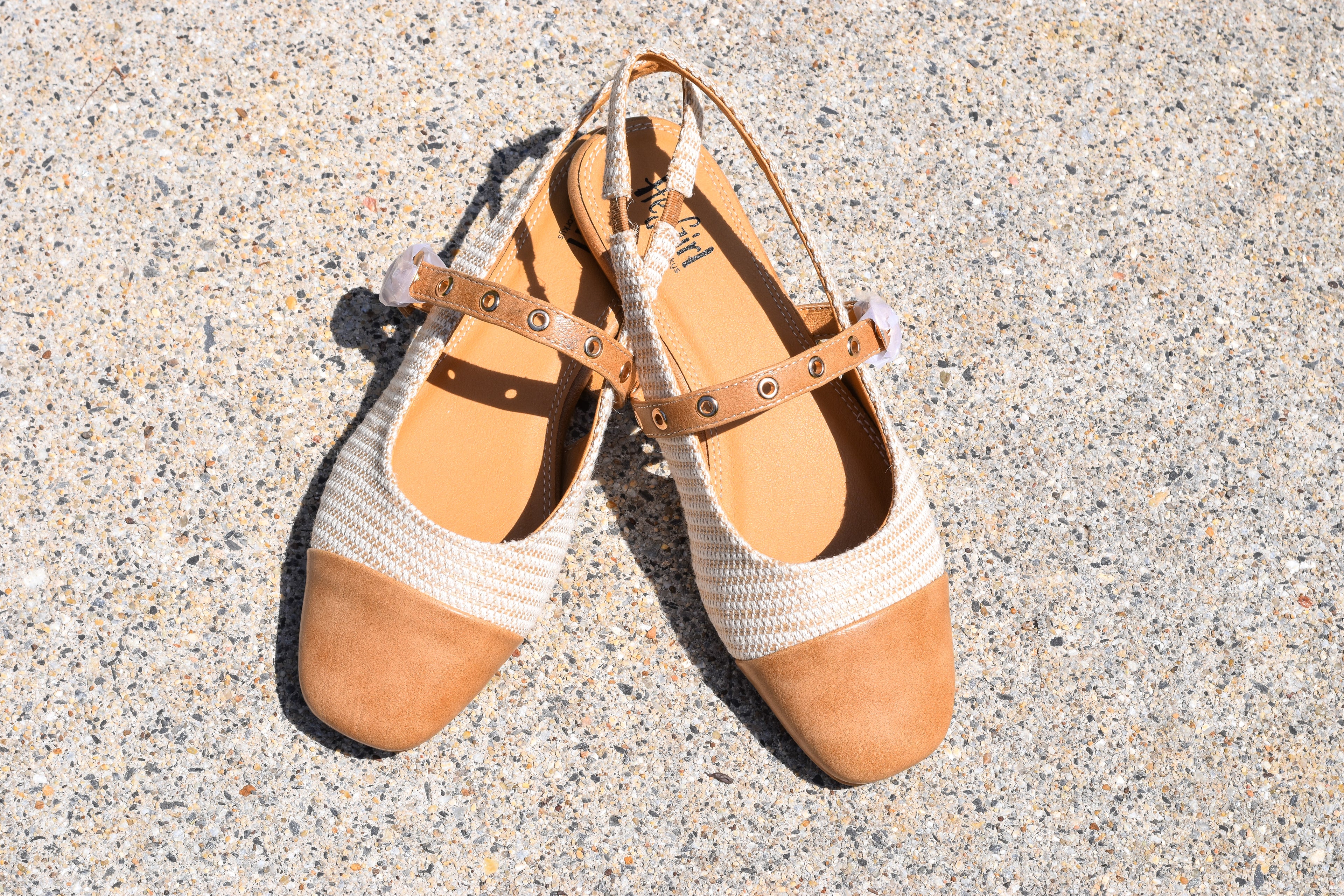 Corkys Poker Face Slingback Flat