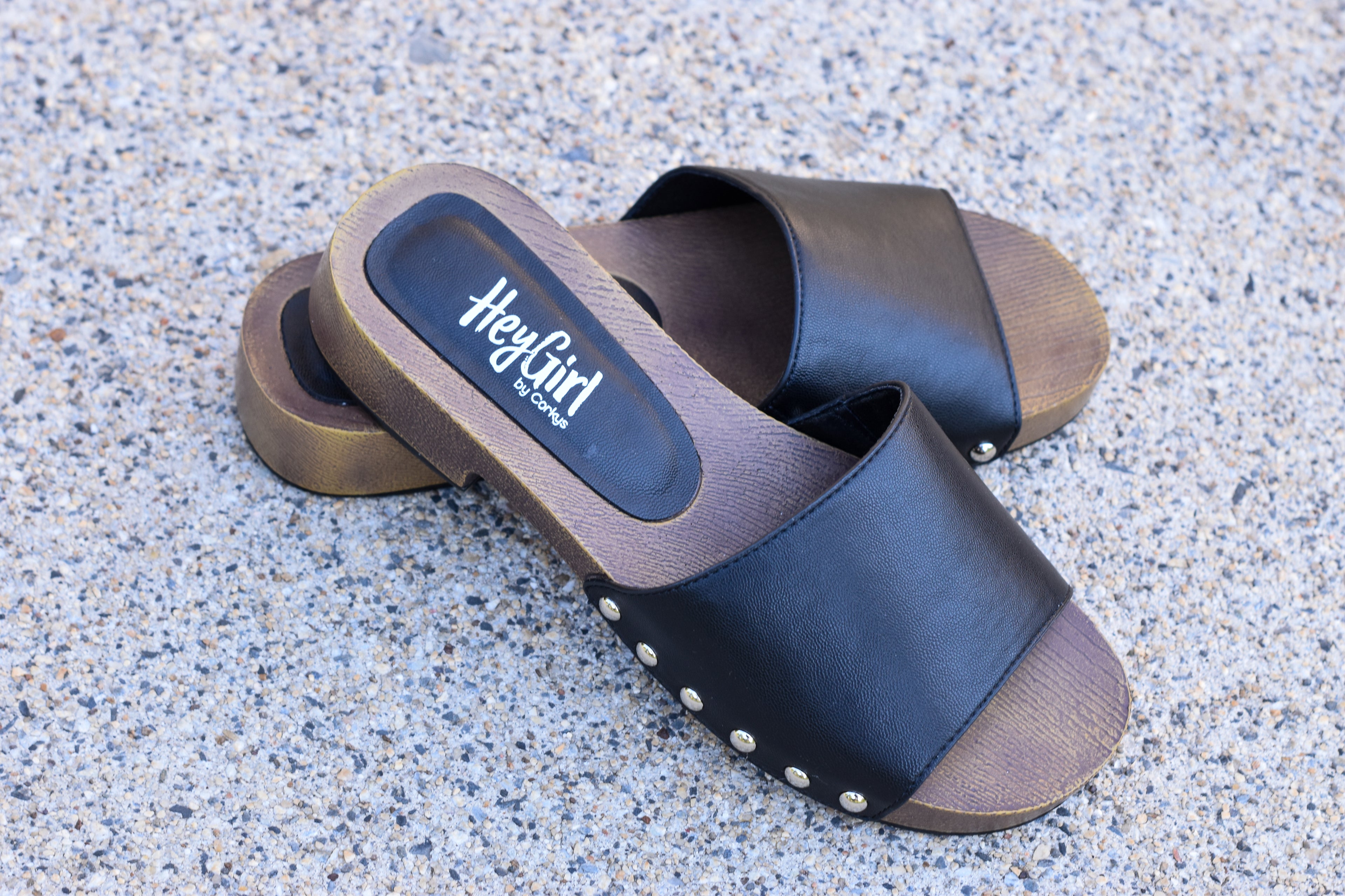 Corky's Mind Your Business Sandal - Black