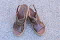 Corkys Darlin Wedge - Cognac
