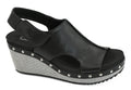 Corkys For Keeps Black Wedge