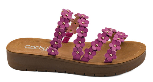 Corkys Garden Party Sandals - Pink